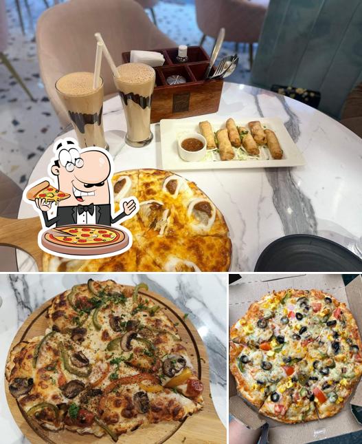 Try out pizza at ZOCA Cafe