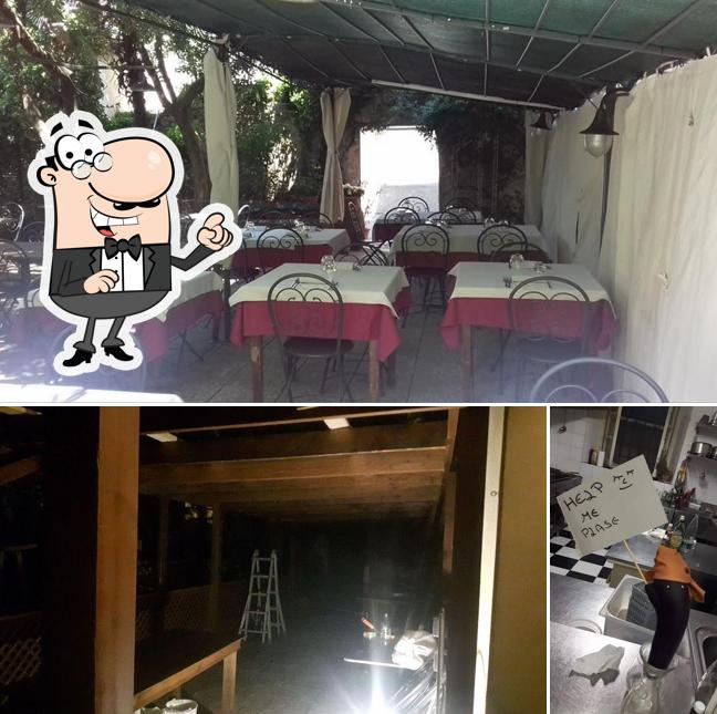 Siediti a un tavolo di Ristorante Fondaco Del Vecchio Glicine