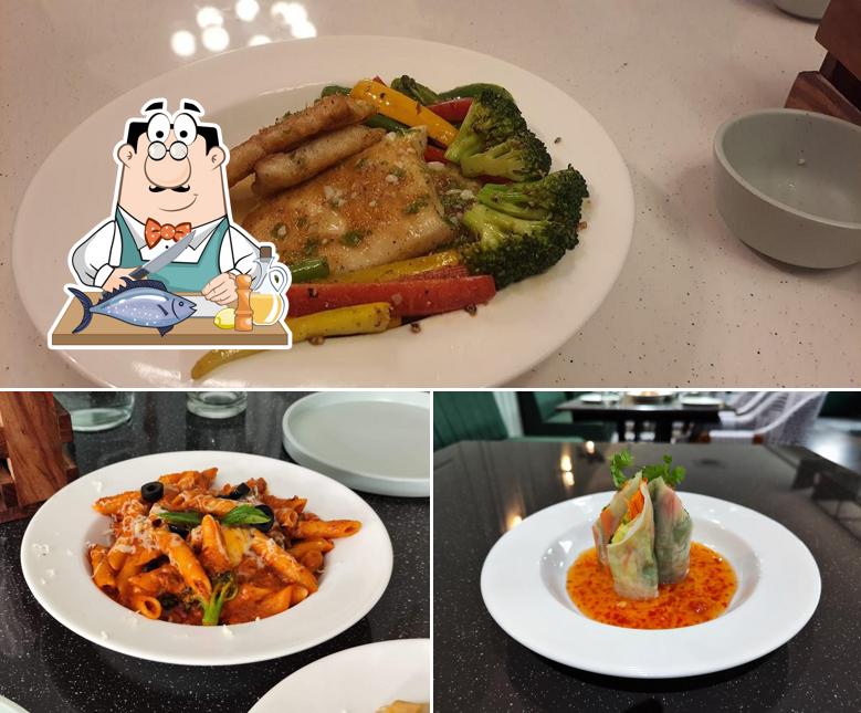 Grilled salmon at Sherwoods - Multi Cuisine Restaurant and Bar