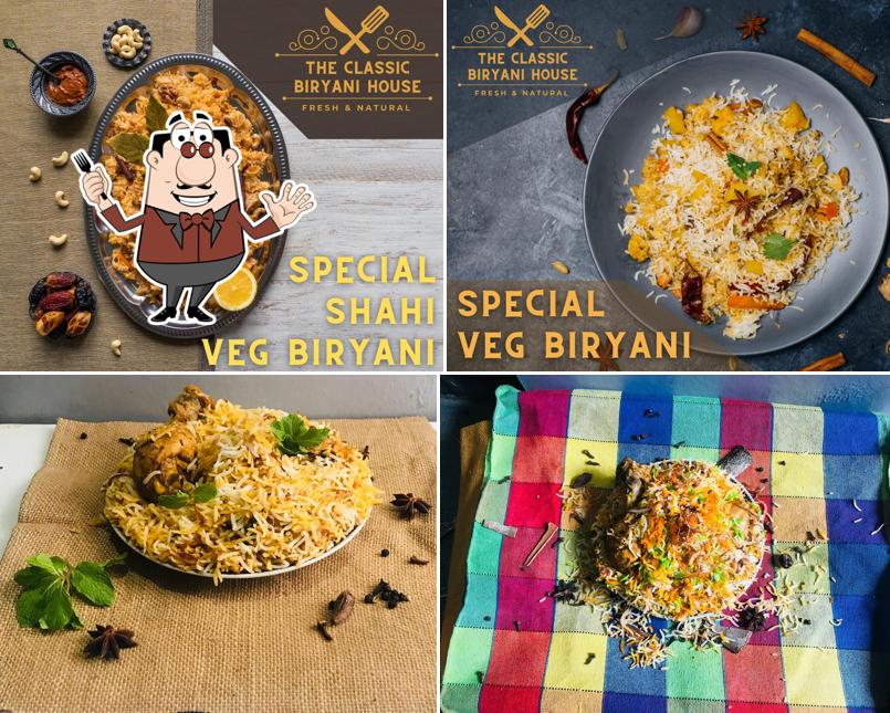 Food at The Classic Biryani