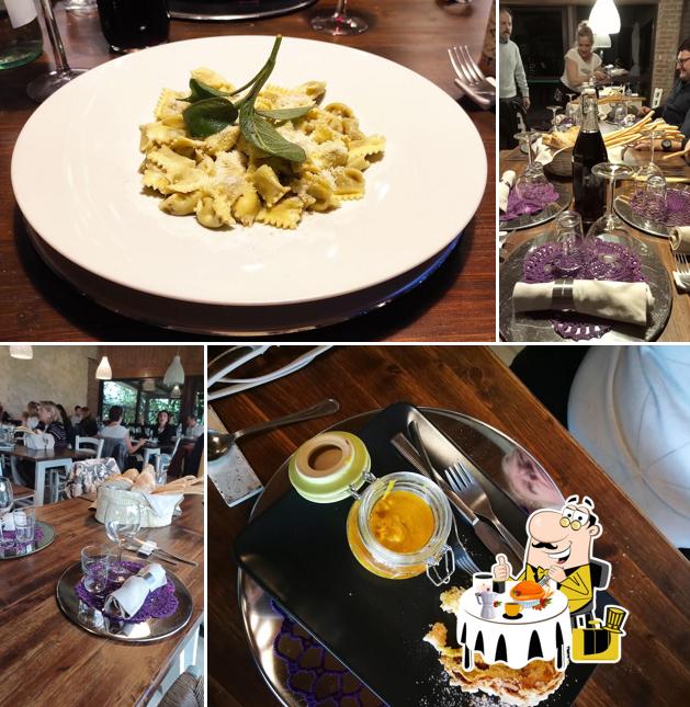 Platti al Trattoria Il Gelso