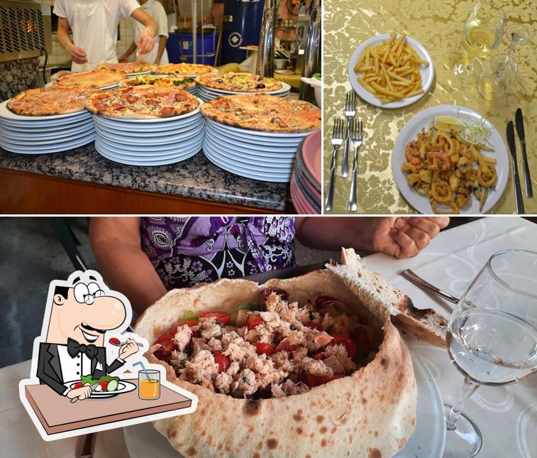 Platti al Trattoria Pizzeria la Sorgente