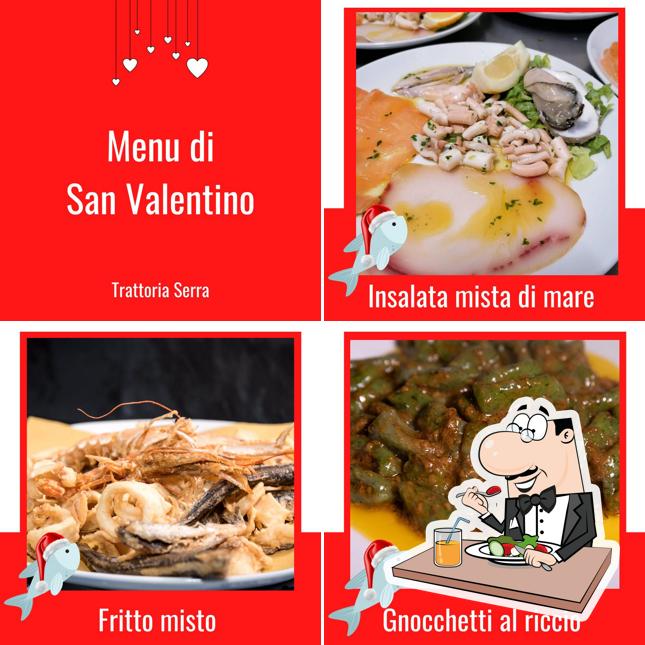 Cibo al Trattoria Serra