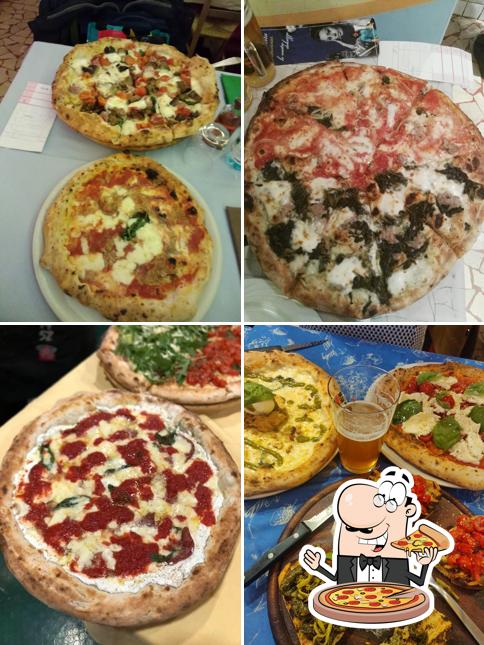 Scegli tra le svariate varianti di pizza