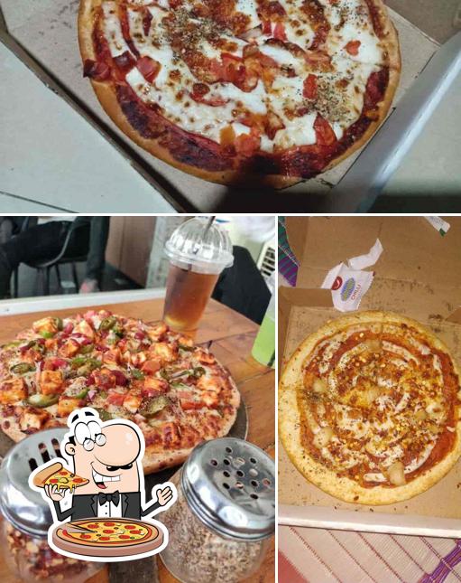Get pizza at Eagle Boys Pizza