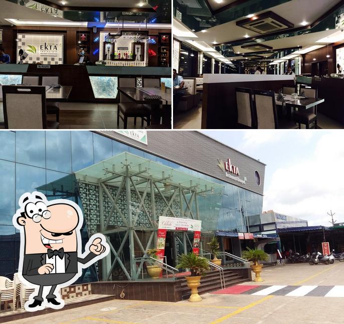 Check out how Ekta Restaurant, Rooms & Banquet - Anand looks inside