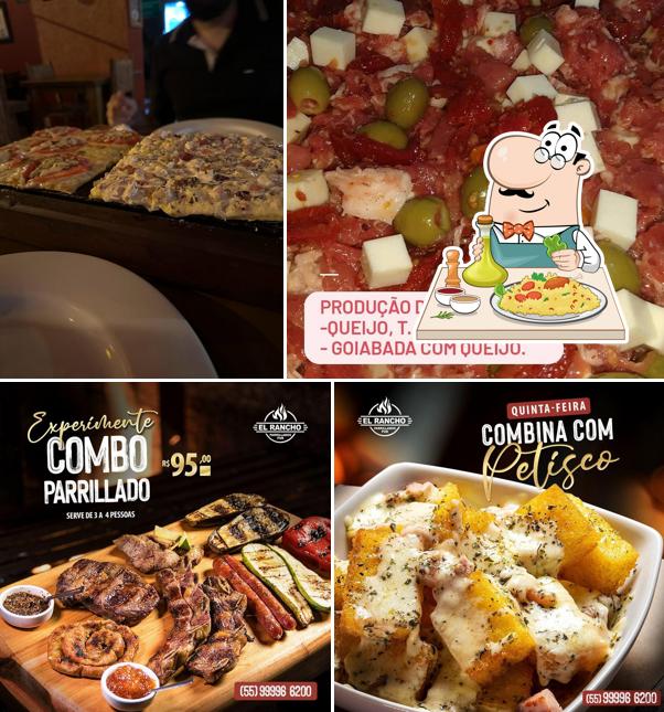 Platos en El Rancho Parrillados Pub