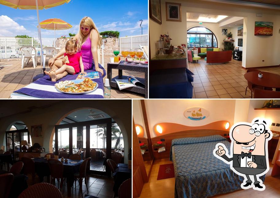 Gli interni di Hotel Miramare
