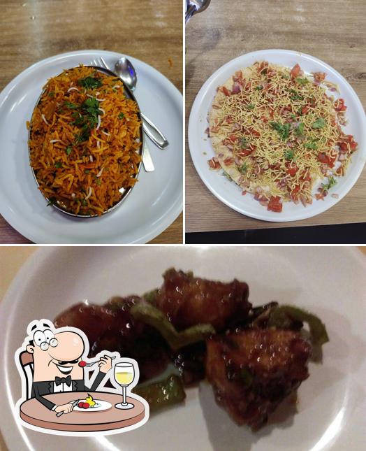 Food at New Jaihind Restaurant