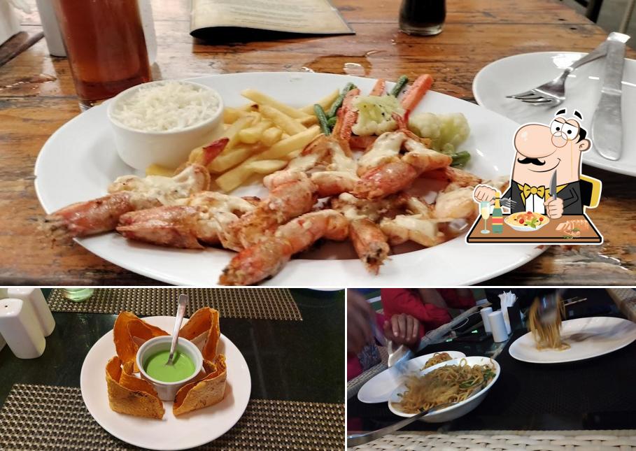 Food at ANGAARA– Bbq Grill & SPORTSBAR