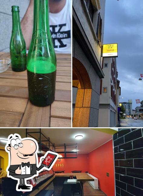 Dai un’occhiata alla immagine che mostra la esterno e bevanda di TAPAS SPANISH FOOD