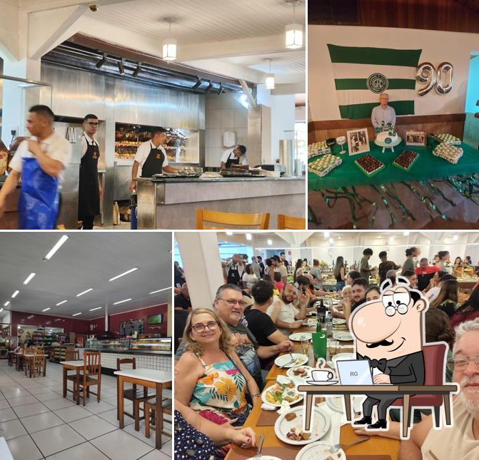 O interior do REI DO CUPIM CHURRASCARIA