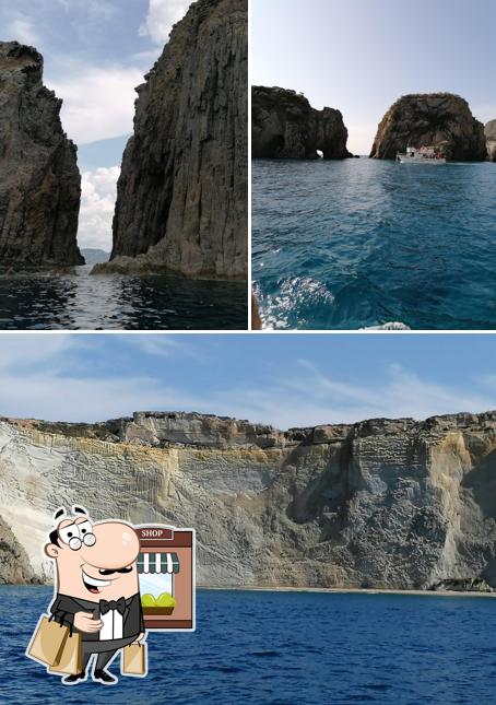 Gli esterni di Buco Divino Ponza