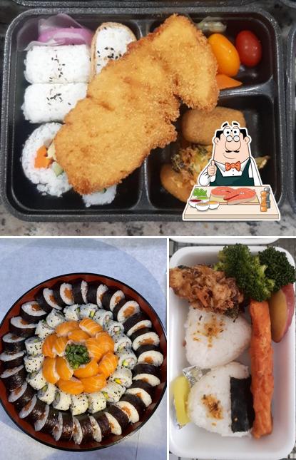 Peixe e fritas em Caxingui Sushi
