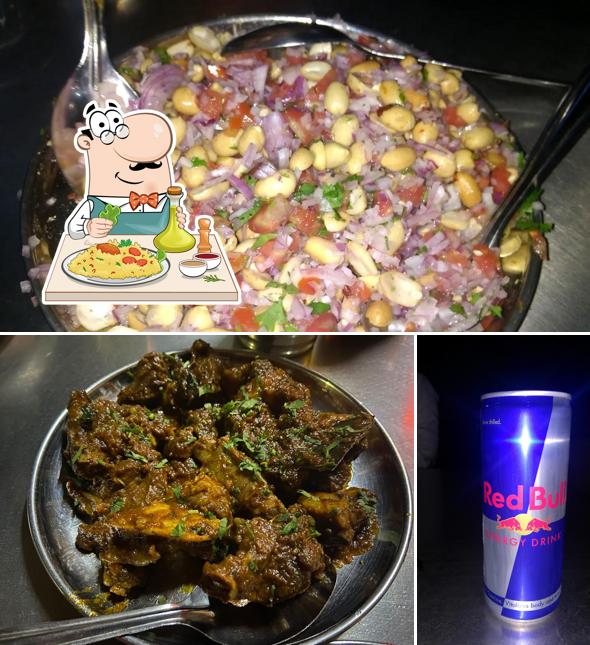 The restaurant's food and beer