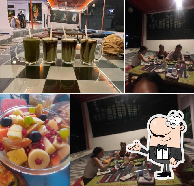 The interior of Doctor Alone Hostel & Cafe