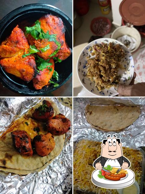 Pulled pork sandwich at ECR Waah!! Hyderabadi Takeaway
