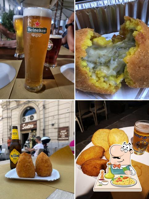 Platti al Focacceria Santoro