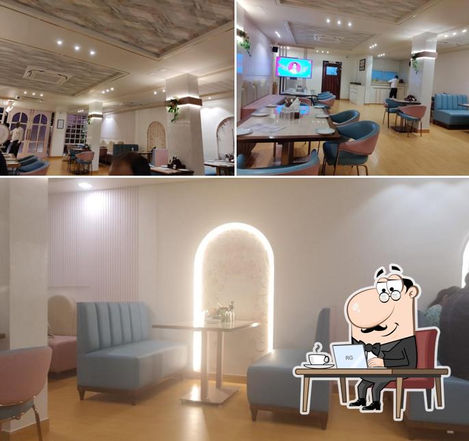 Check out how Gusto Multi cuisine restaurant looks inside