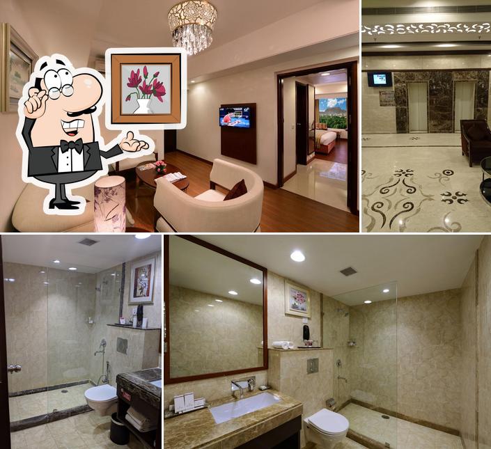 The interior of Lords Inn Jodhpur