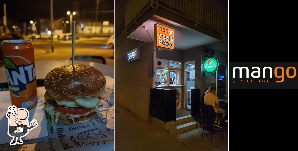 Gli interni di Mango Street Food