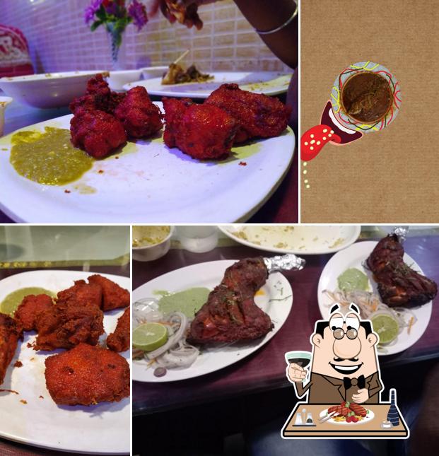 Pick meat dishes at New Biriyani Center