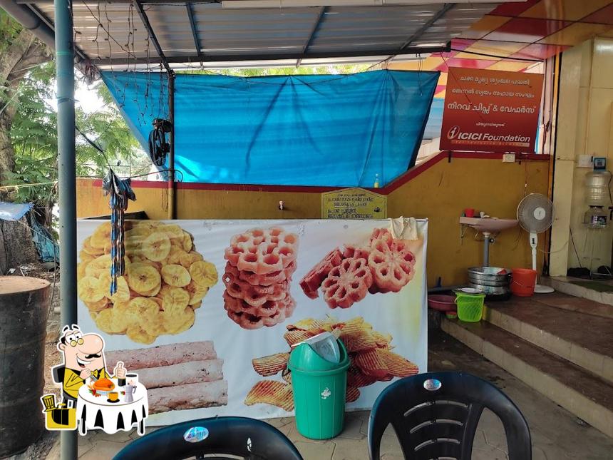 Food at Niravu bakery