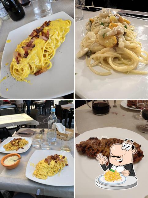 Spaghetti alla carbonara al Osteria Paradiso Isernia