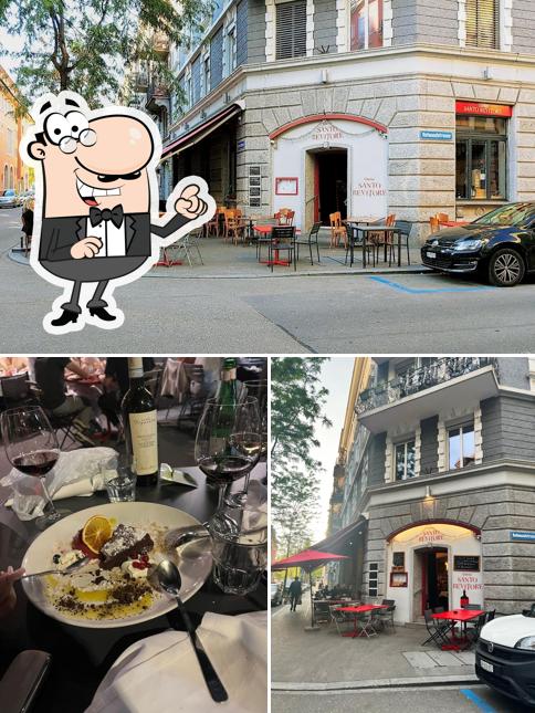 Gli esterni di Osteria Santo Bevitore