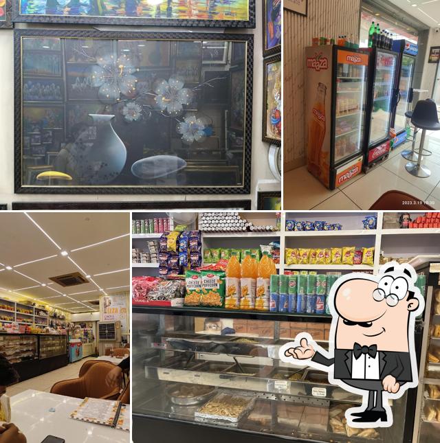 The interior of Papa's Bakers 100%egg free bakery - Bakery in Kashipur