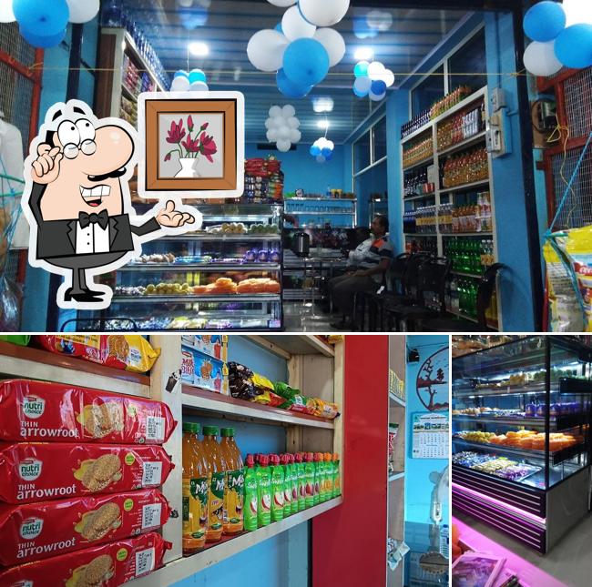 The interior of SHEETHAL FRUITS AND REFRESHING CENTRE