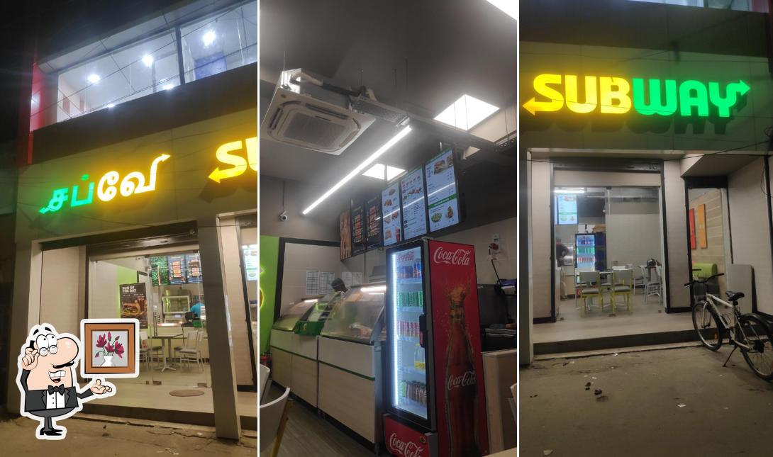 Check out how Subway Villivakam looks inside