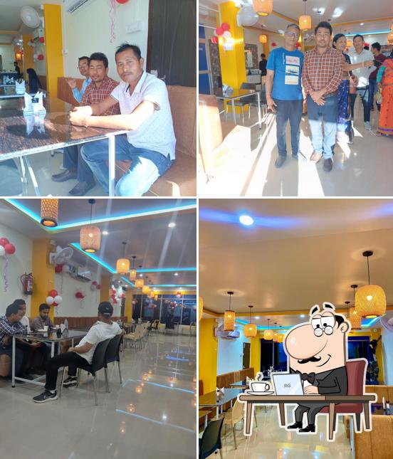 The interior of Thajim -Boro Cuisine