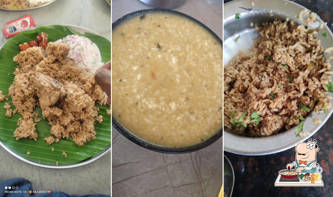 Fried rice at Thoppu Kari Virunthu - Saravanampatti
