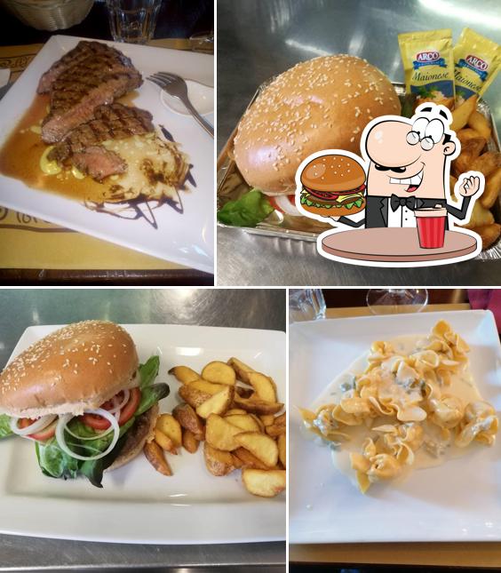 Prenditi un hamburger a Trattoria Del Mulino