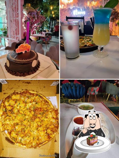 Chocolate cake at Trove Coffee & More - best cafe in Kolkata