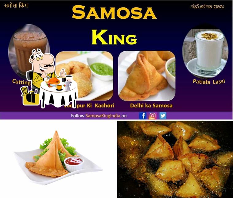 Food at Samosa King