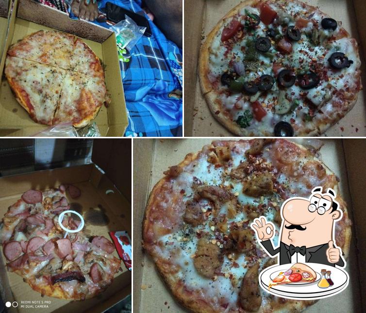Order various variants of pizza