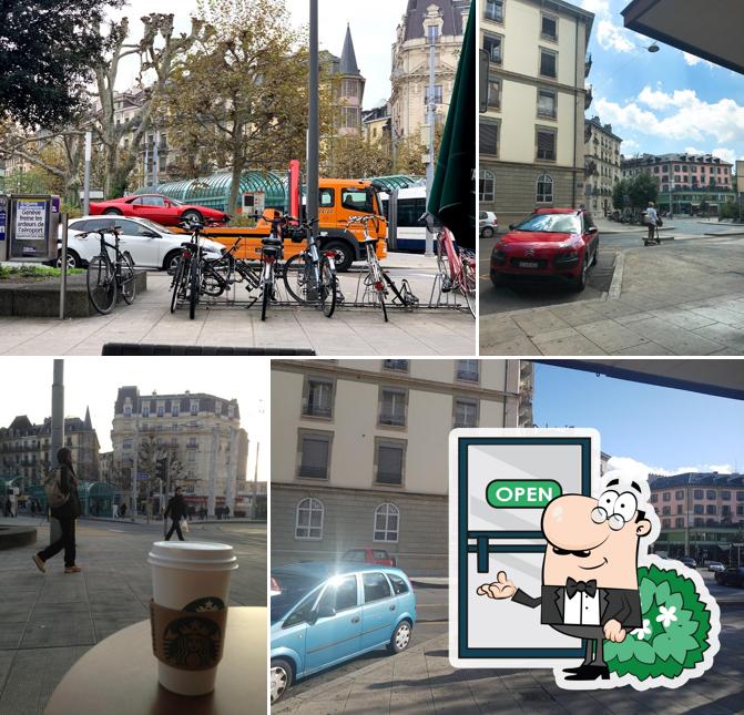 Guarda gli esterni di Starbucks