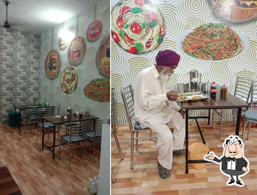 The interior of Sunrise Fast Food - Best Pure Veg Restaurant in Akalgarh, Punjabi Food Restaurant in Akalgarh, Family Restaurant in Akalgarh