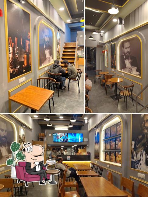 The interior of Tea Post