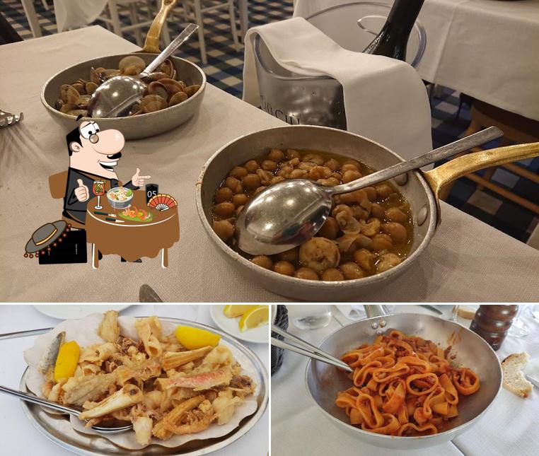 Platti al Trattoria Molo Sud
