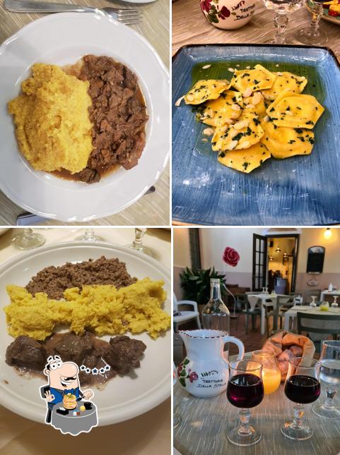 Cibo al Trattoria della Stella Verbania