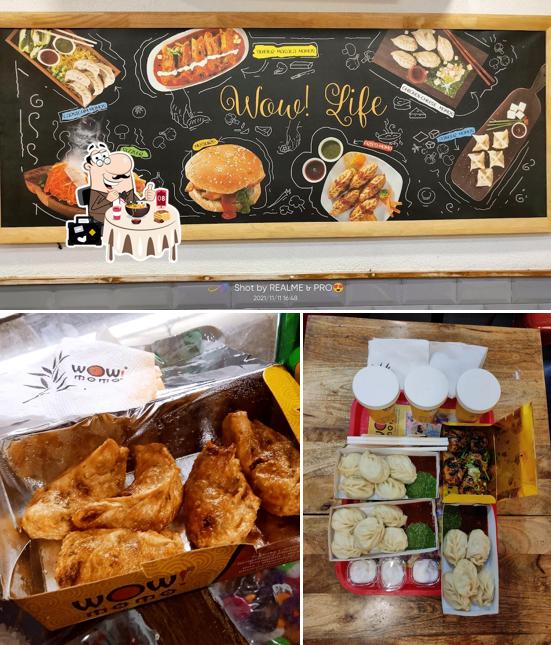 Food at Wow! Momo