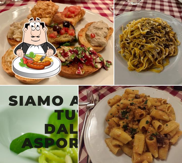 Cibo al Ristorante Alle Bandierine