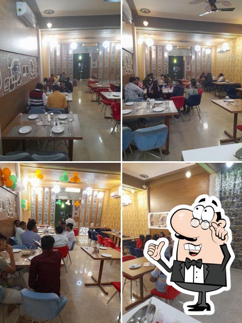 The interior of Deep Shiva Restaurant (DSR Karhal)