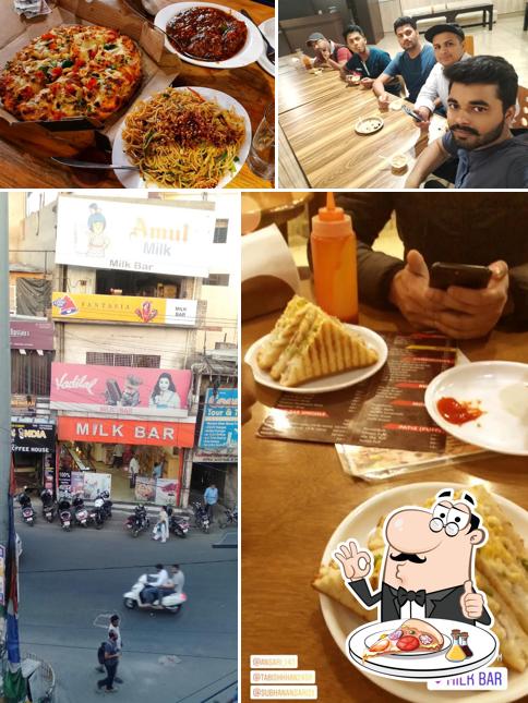 At Milk Bar, you can get pizza