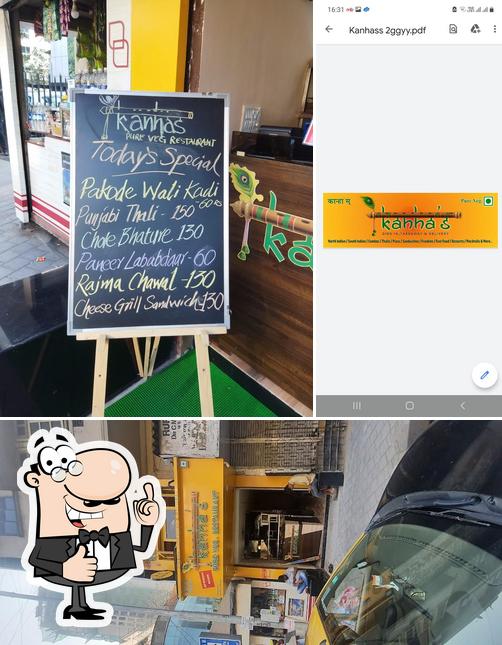 See this image of Kanha's Pure Veg Restaurant