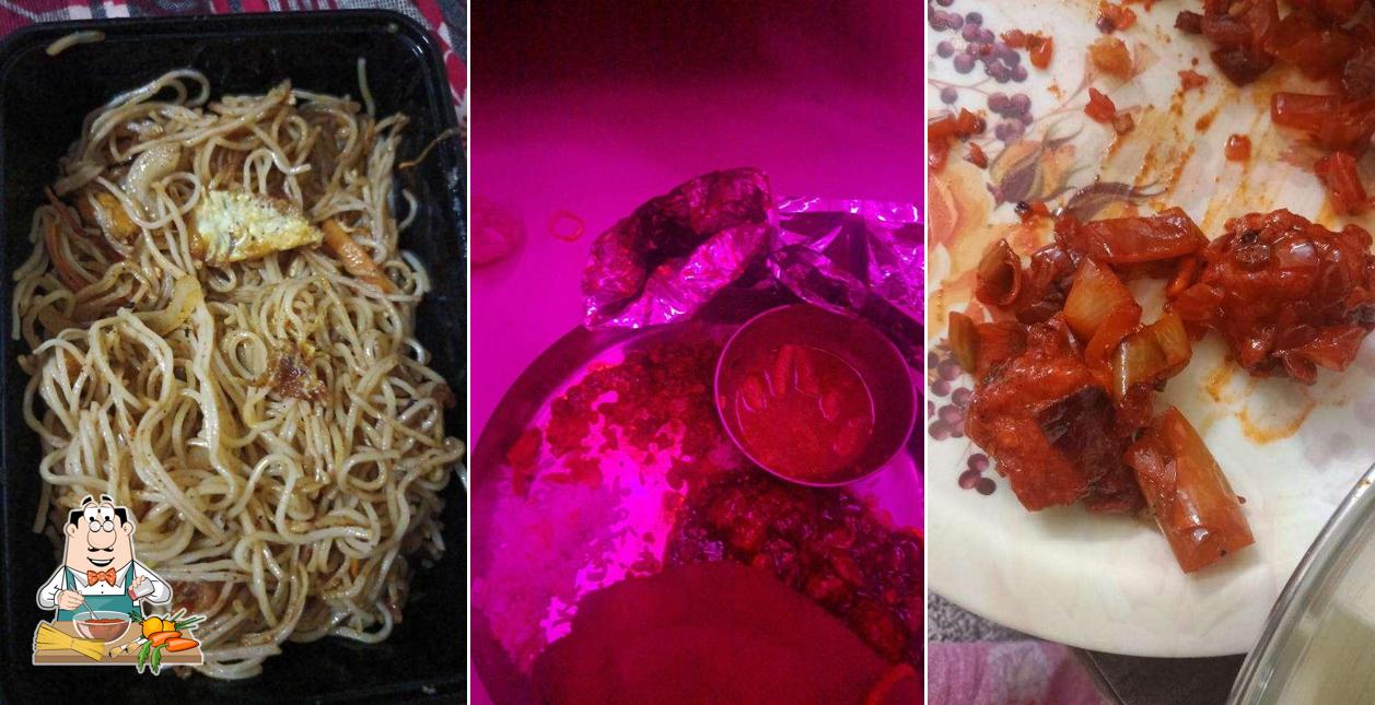 Spaghetti bolognese at Pandu Fast Food Centre