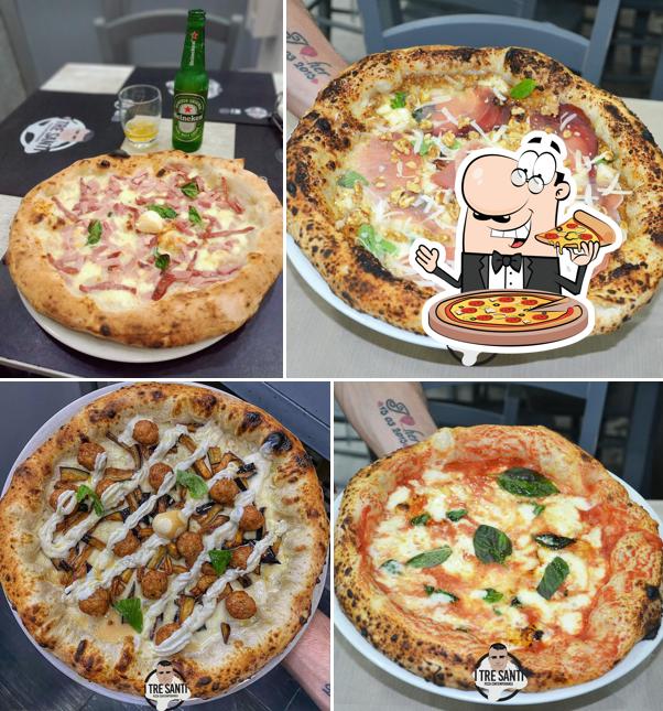 Prenditi tra le molte varianti di pizza
